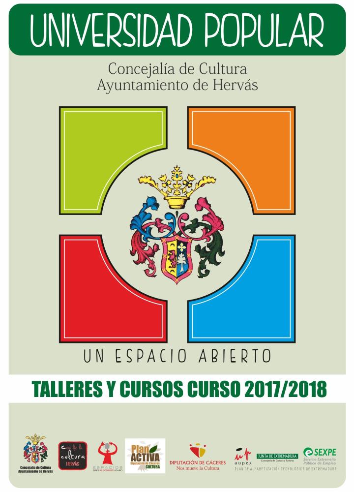 Imagen Oferta de Cursos de la Universidad Popular 2017-2018